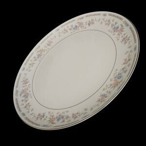 USS Laura 6262 Japan Floral Round Serving Platter Vintage China